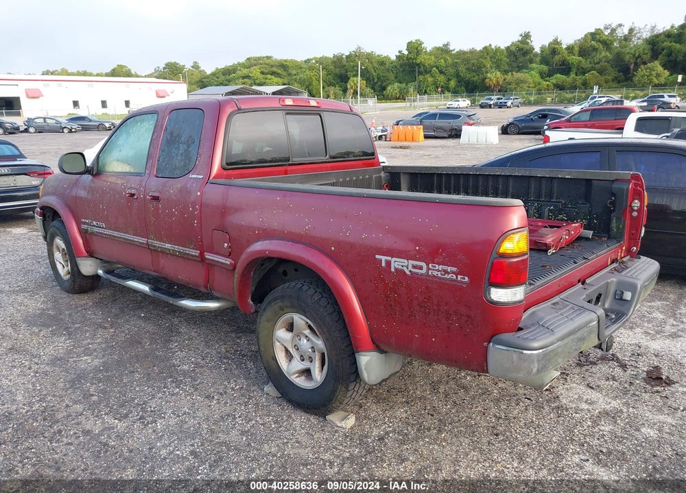 2002 TOYOTA TUNDRA VIN: 5TBRT38172S295846