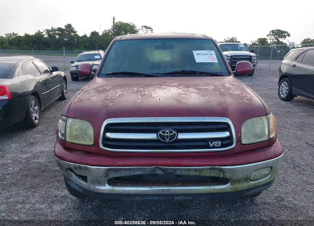 2002 TOYOTA TUNDRA VIN: 5TBRT38172S295846