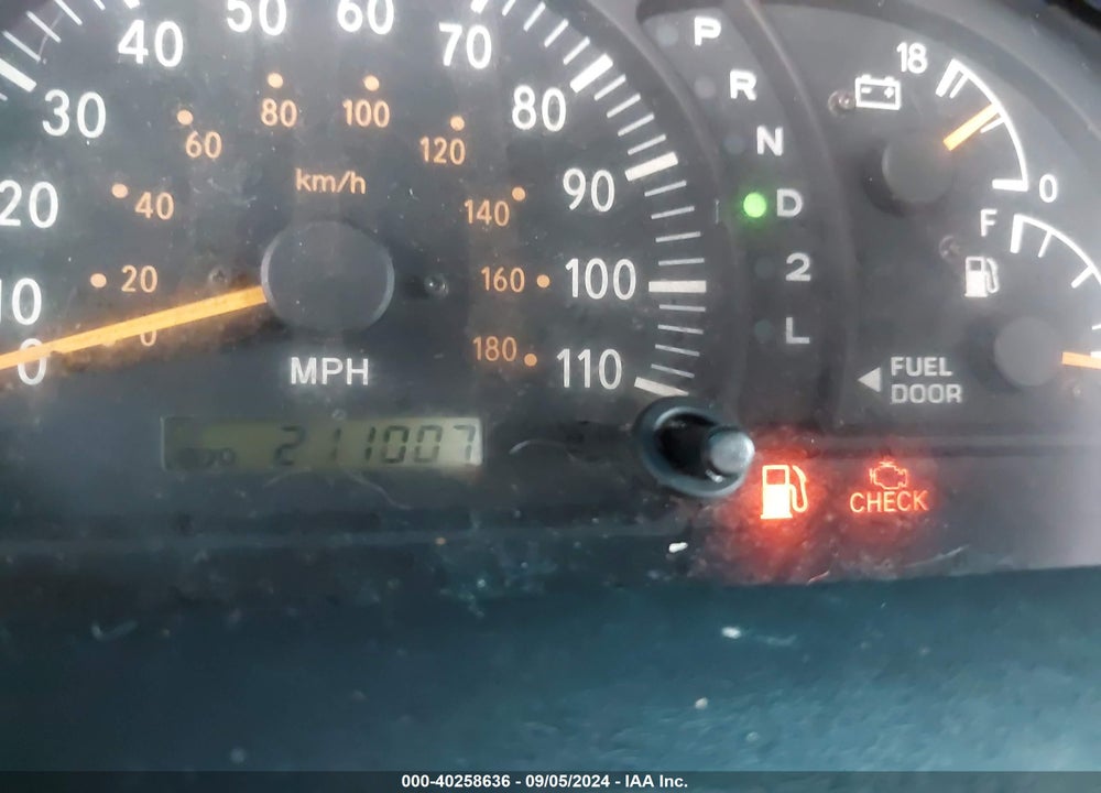 2002 TOYOTA TUNDRA VIN: 5TBRT38172S295846