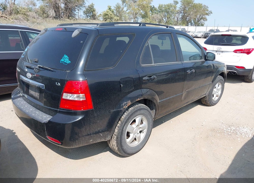 2008 KIA SORENTO LX VIN: KNDJC735485854483