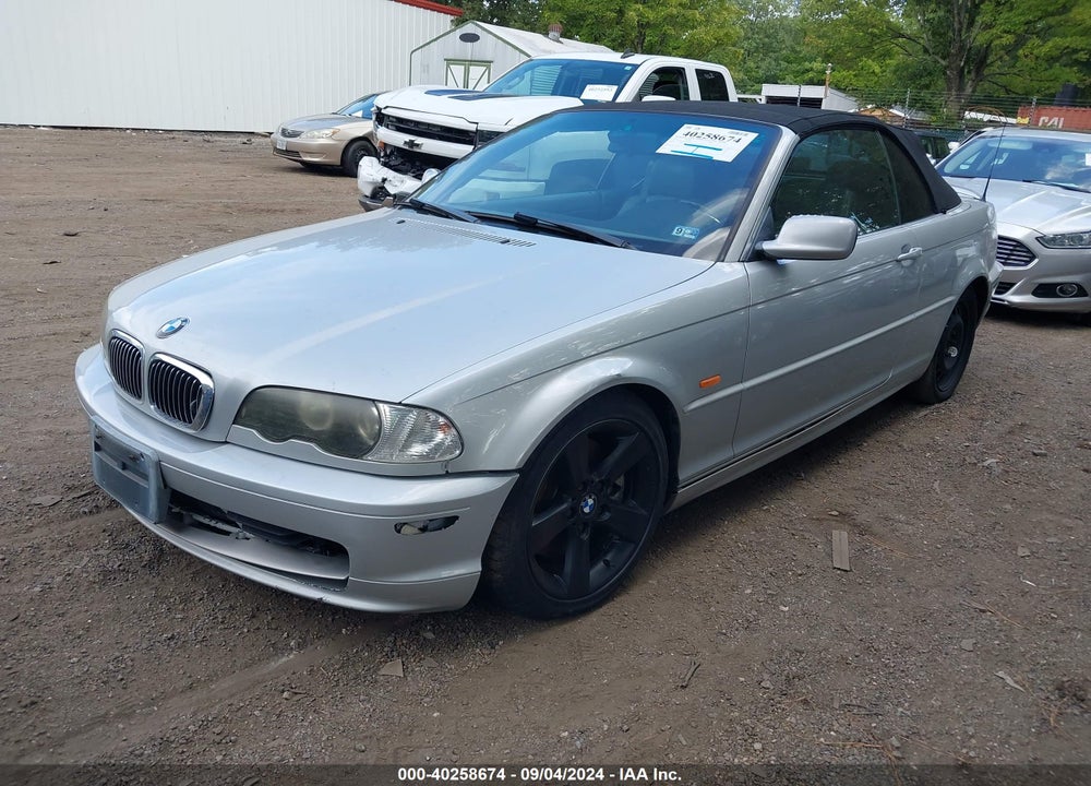 2001 BMW 330CI VIN: WBABS53461JU84862