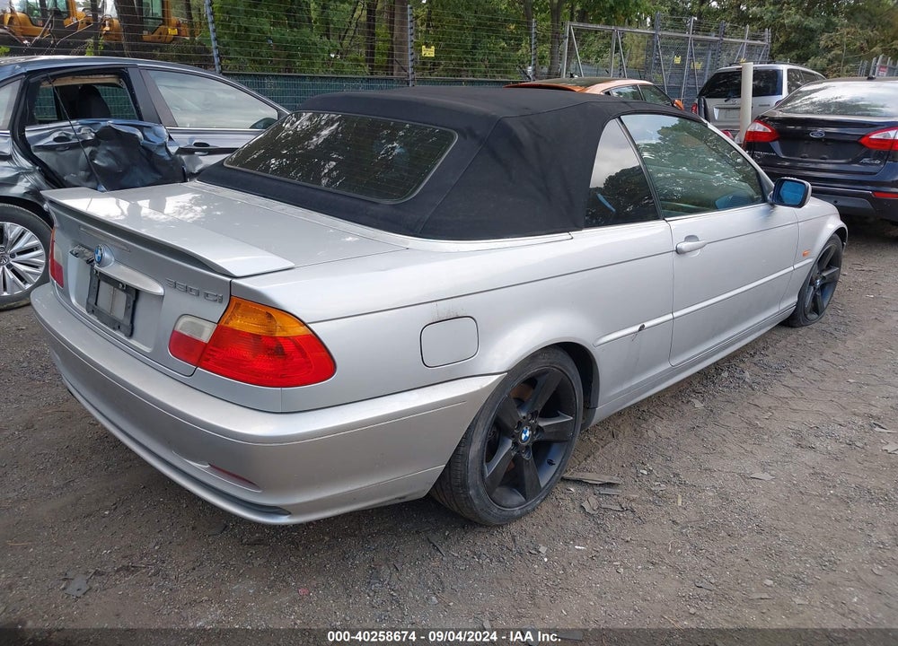 2001 BMW 330CI VIN: WBABS53461JU84862