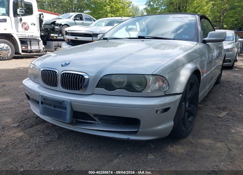 2001 BMW 330CI VIN: WBABS53461JU84862