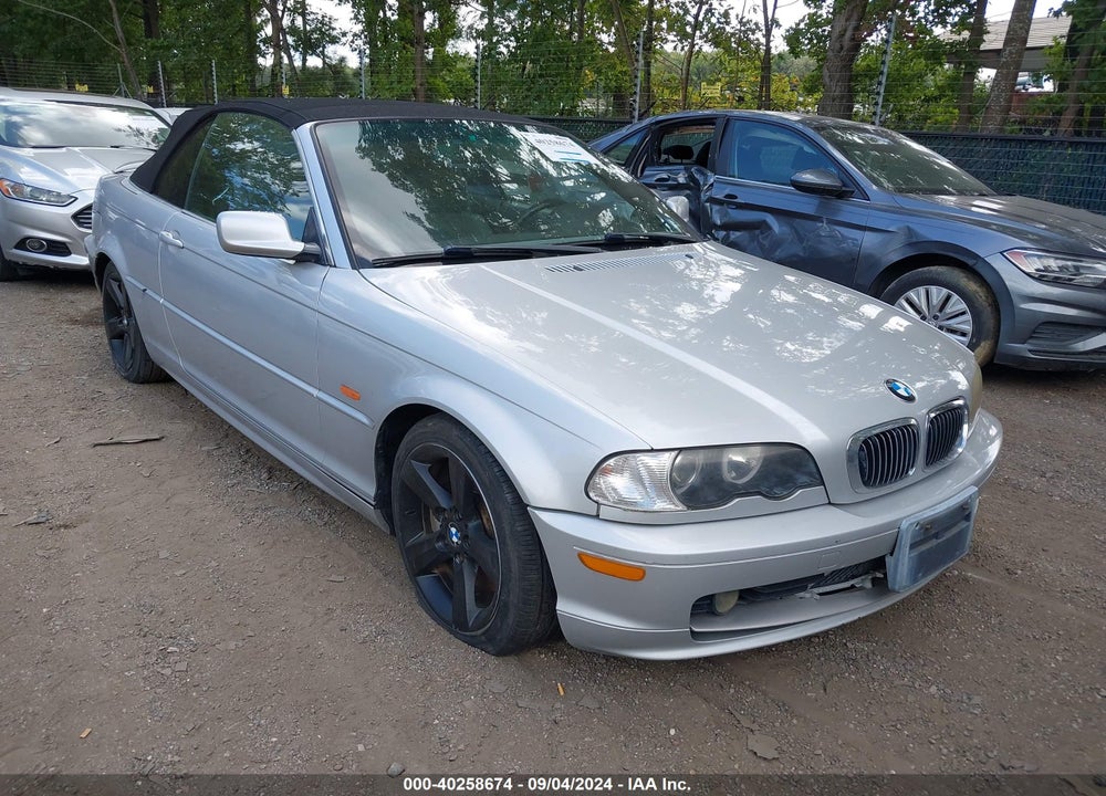 2001 BMW 330CI VIN: WBABS53461JU84862