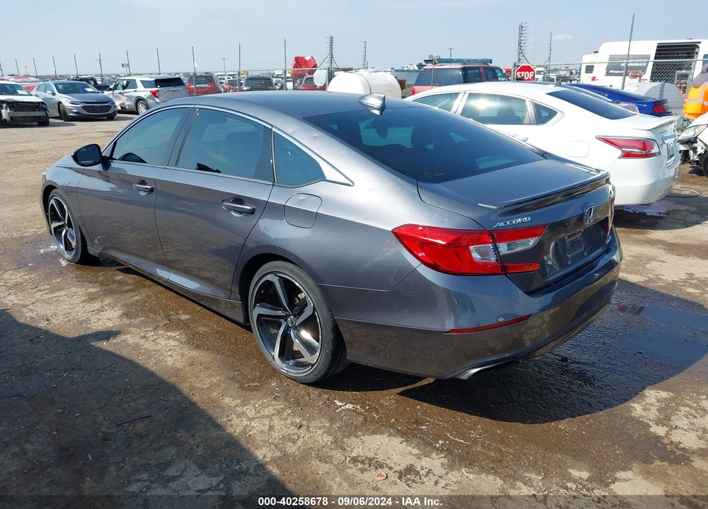 2018 HONDA ACCORD SPORT VIN: 1HGCV1F38JA179004
