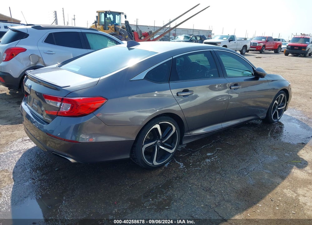 2018 HONDA ACCORD SPORT VIN: 1HGCV1F38JA179004