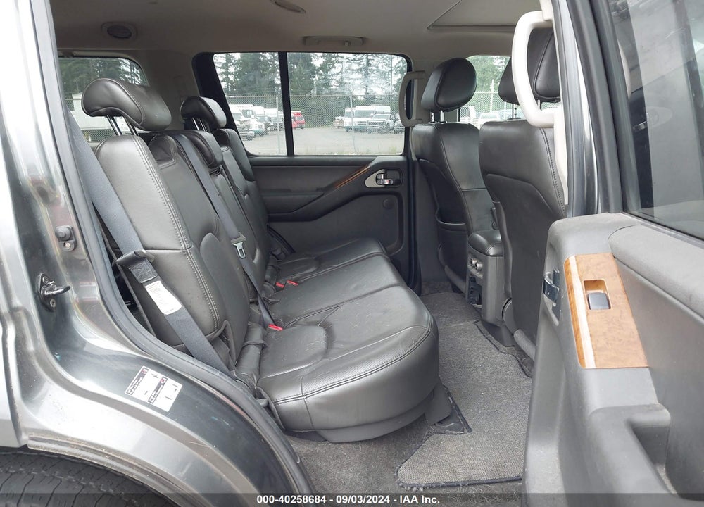 2005 NISSAN PATHFINDER VIN: 5N1AR18W25C777676