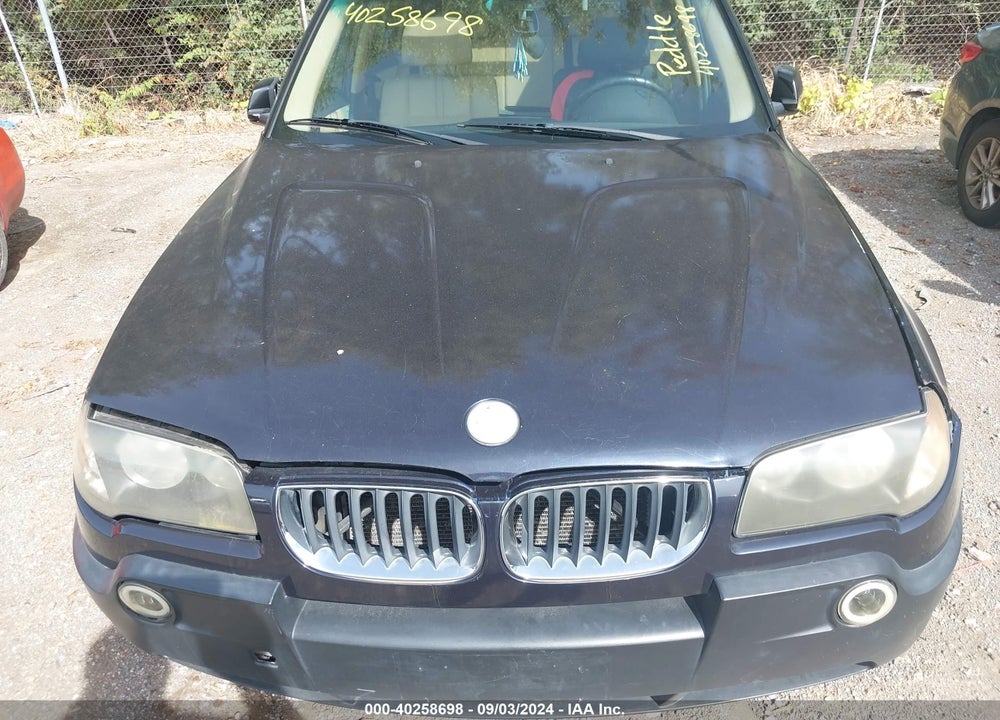 2008 BMW X3 VIN: WBXPC93498WJ18441