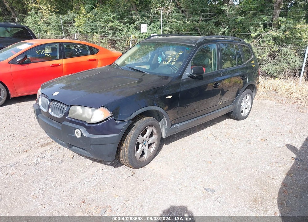 2008 BMW X3 VIN: WBXPC93498WJ18441