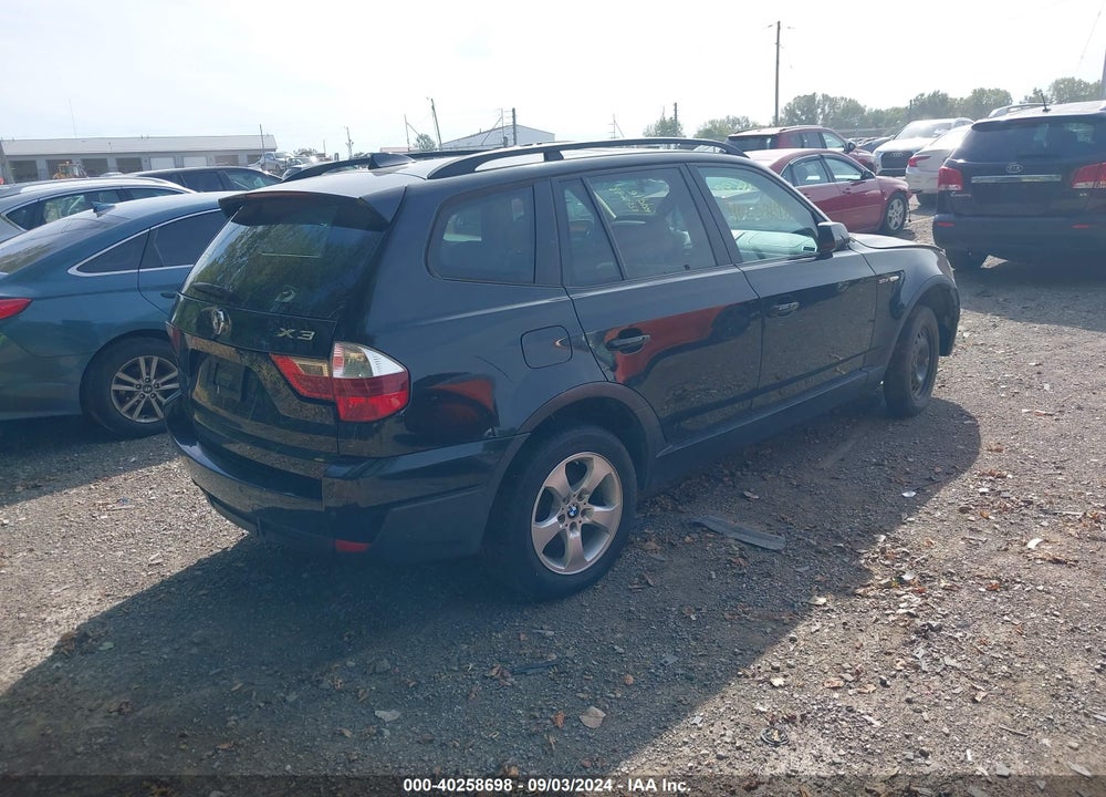 2008 BMW X3 VIN: WBXPC93498WJ18441