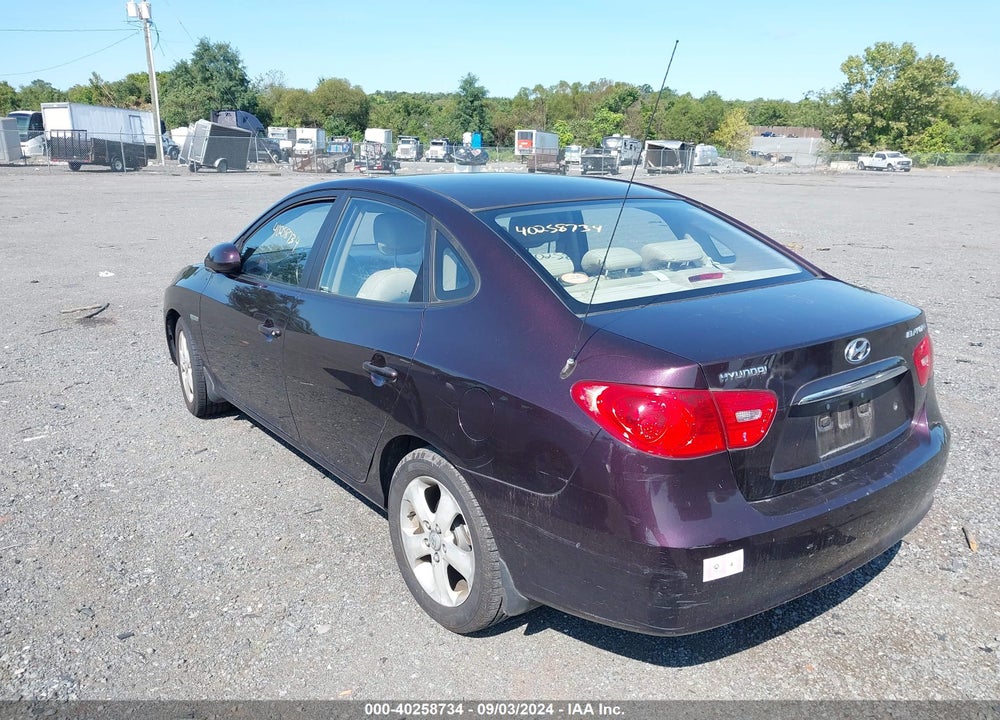 2007 HYUNDAI ELANTRA GLS/LIMITED/SE VIN: KMHDU46DX7U114819