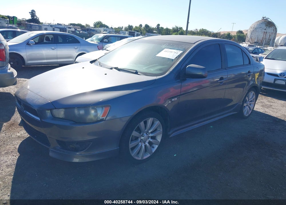 2008 MITSUBISHI LANCER GTS VIN: JA3AU86U28U025017