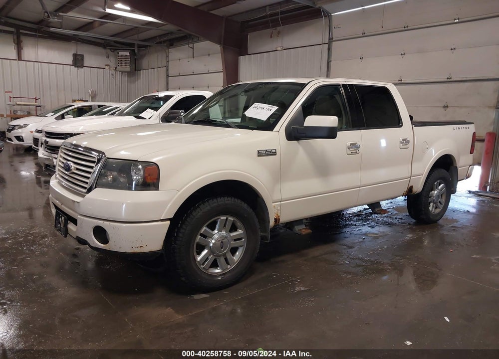 2008 HARLEY-DAVIDSON FORD F-150 /LIMITED VIN: 1FTRW14538FA81540