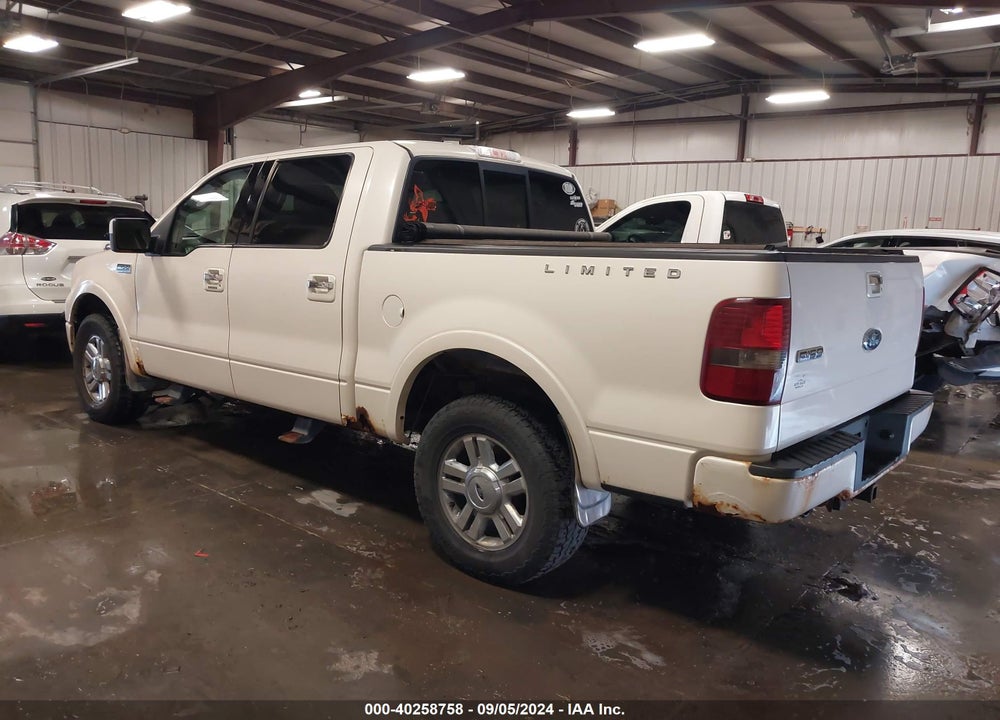 2008 HARLEY-DAVIDSON FORD F-150 /LIMITED VIN: 1FTRW14538FA81540