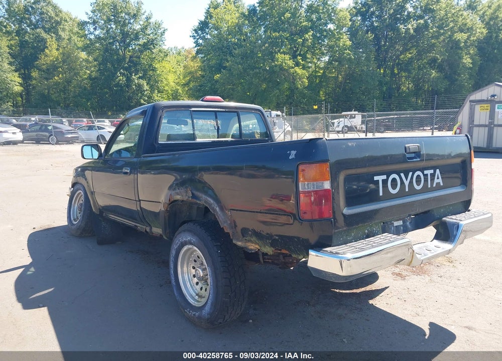 1994 TOYOTA PICKUP 1/2 TON SHORT WHLBSE DX VIN: 4TARN01P6RZ277874