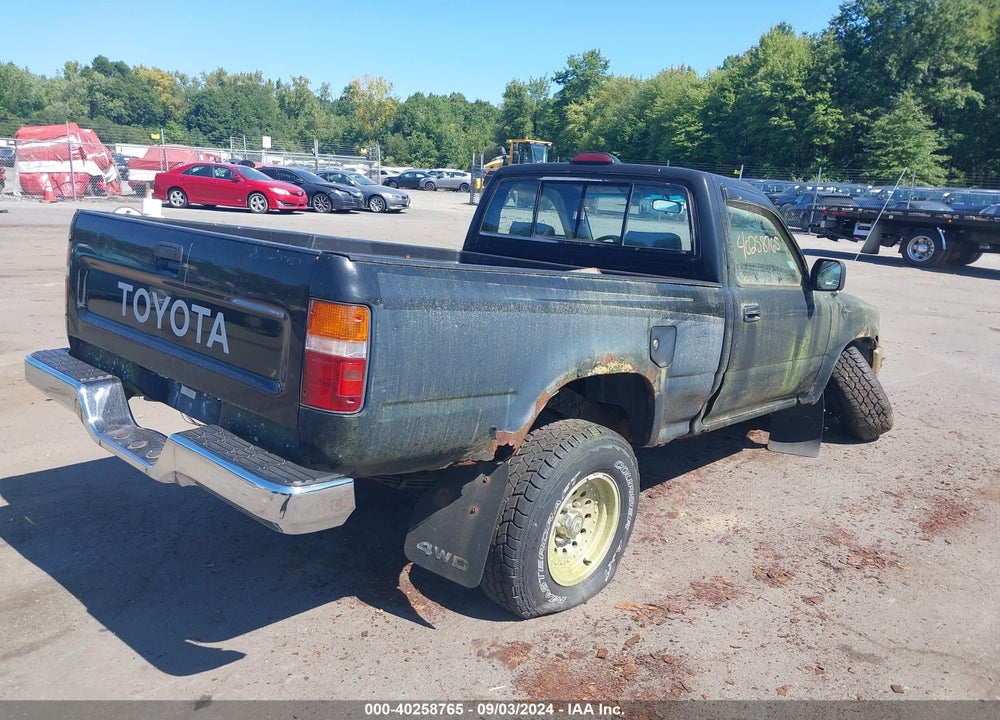 1994 TOYOTA PICKUP 1/2 TON SHORT WHLBSE DX VIN: 4TARN01P6RZ277874