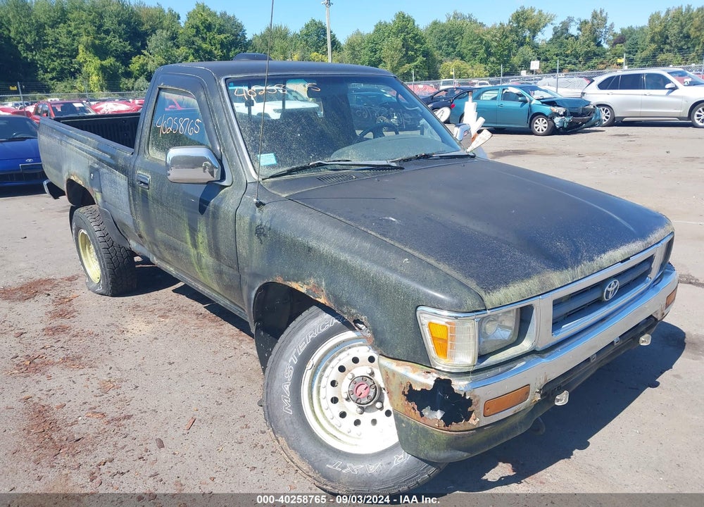 1994 TOYOTA PICKUP 1/2 TON SHORT WHLBSE DX VIN: 4TARN01P6RZ277874