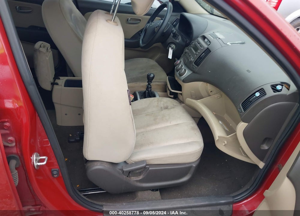 2008 HYUNDAI ELANTRA GLS/SE VIN: KMHDU46DX8U555237