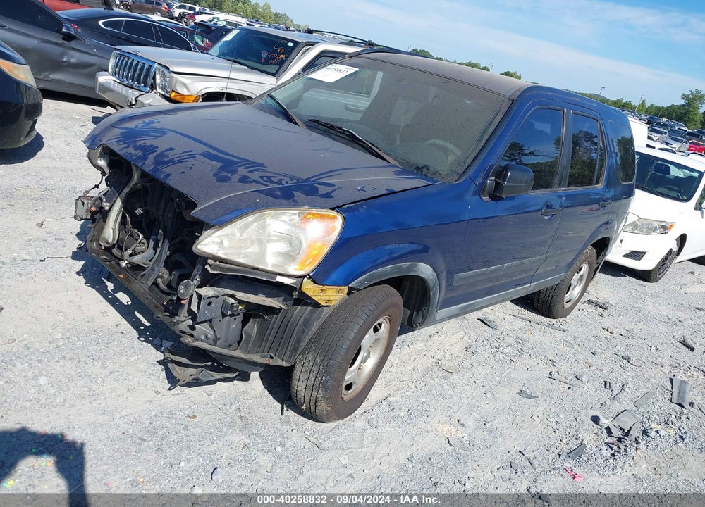 2002 HONDA CR-V LX VIN: JHLRD68452C009920
