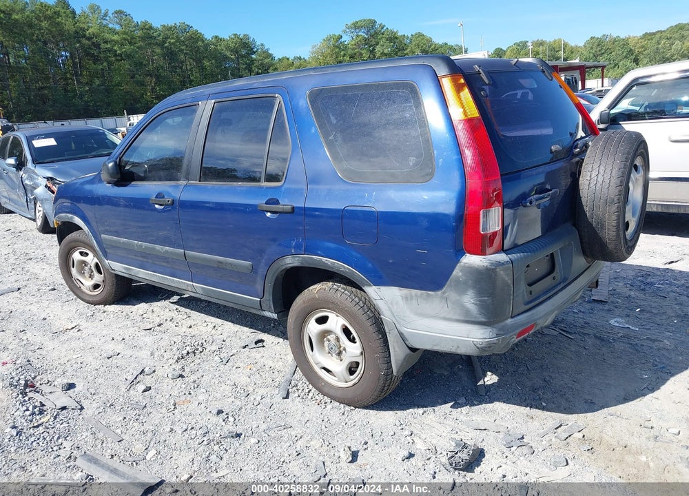2002 HONDA CR-V LX VIN: JHLRD68452C009920
