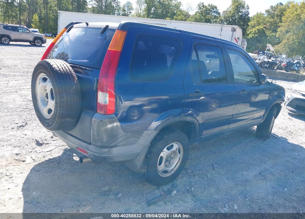 2002 HONDA CR-V LX VIN: JHLRD68452C009920