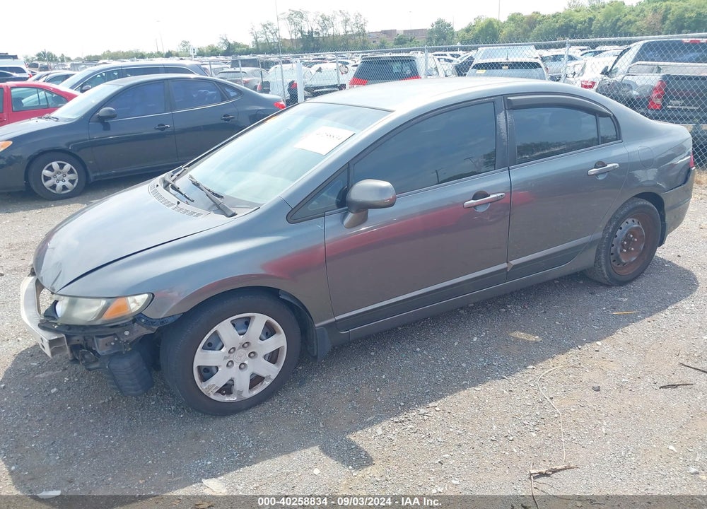 2009 HONDA CIVIC VIN: 2HGFA16509H324852