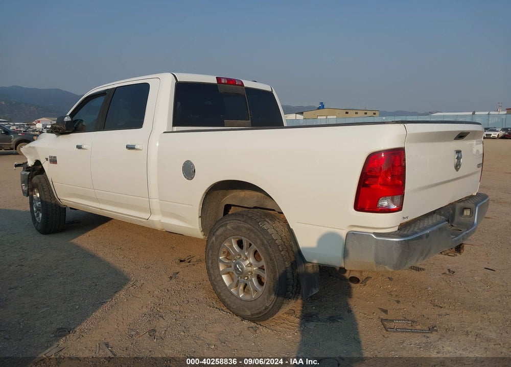 2012 RAM 2500 SLT VIN: 3C6TD5DT6CG244410