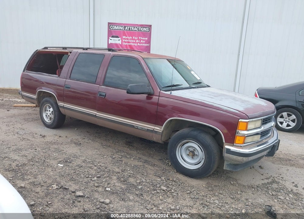 1995 CHEVROLET SUBURBAN C1500 VIN: 1GNEC16K8SJ303849