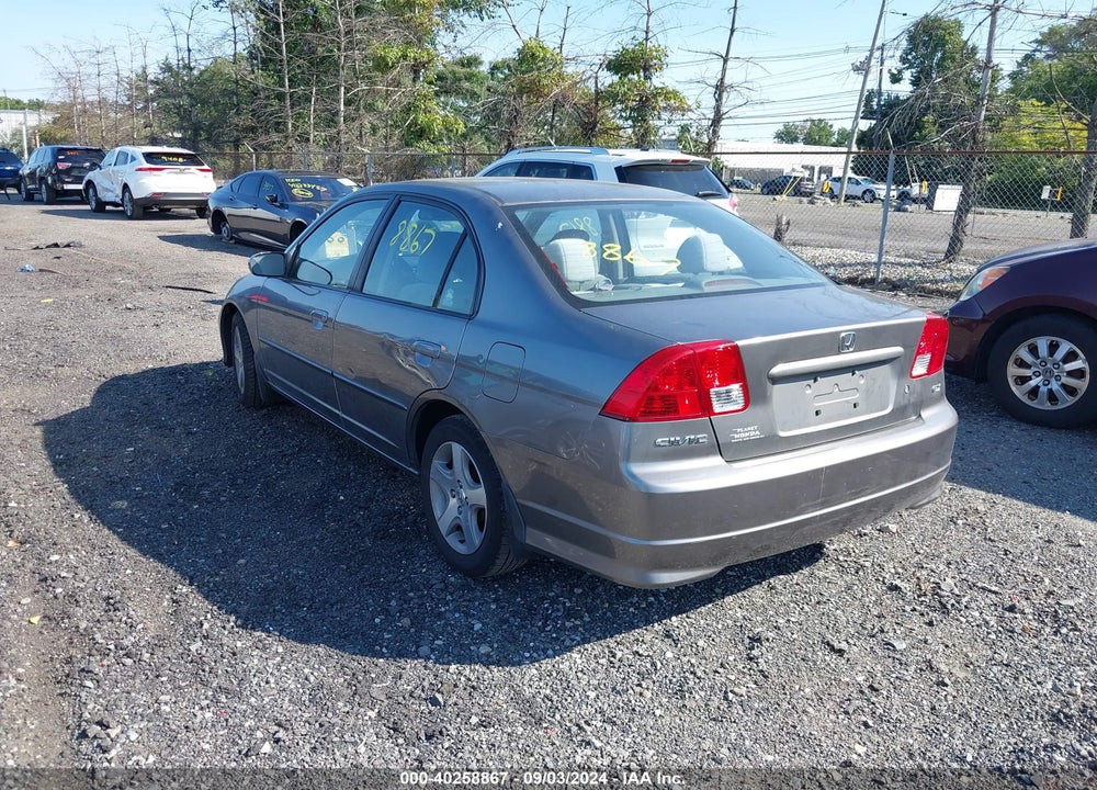 2005 HONDA CIVIC EX VIN: 2HGES26735H513604
