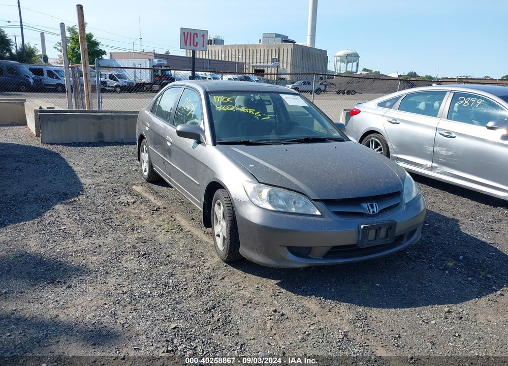 2005 HONDA CIVIC EX VIN: 2HGES26735H513604