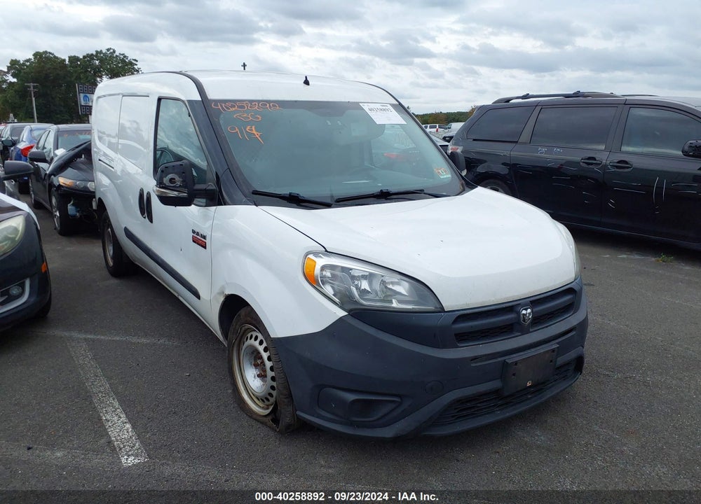 2015 RAM PROMASTER CITY TRADESMAN VIN: ZFBERFAT4F6A15541