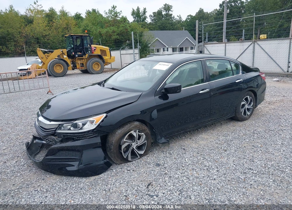 2017 HONDA ACCORD LX VIN: 1HGCR2F37HA222056