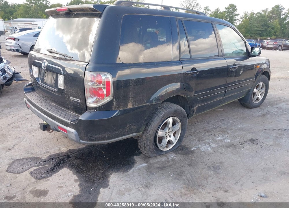 2008 HONDA PILOT EX-L VIN: 5FNYF18578B051340