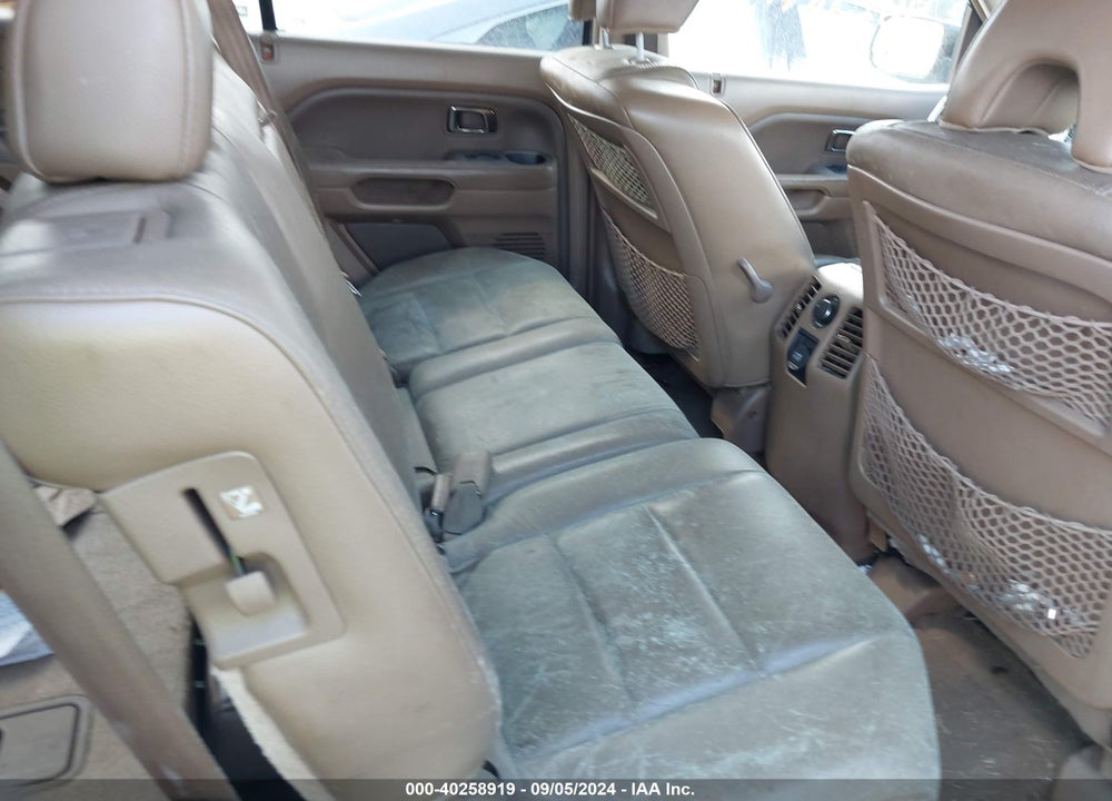 2008 HONDA PILOT EX-L VIN: 5FNYF18578B051340