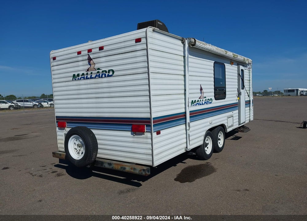1995 MALLARD 23P, TRAVEL TRAILER, 23FT, NO SLIDEOUTS WH VIN: 1EF1P232XS2941565