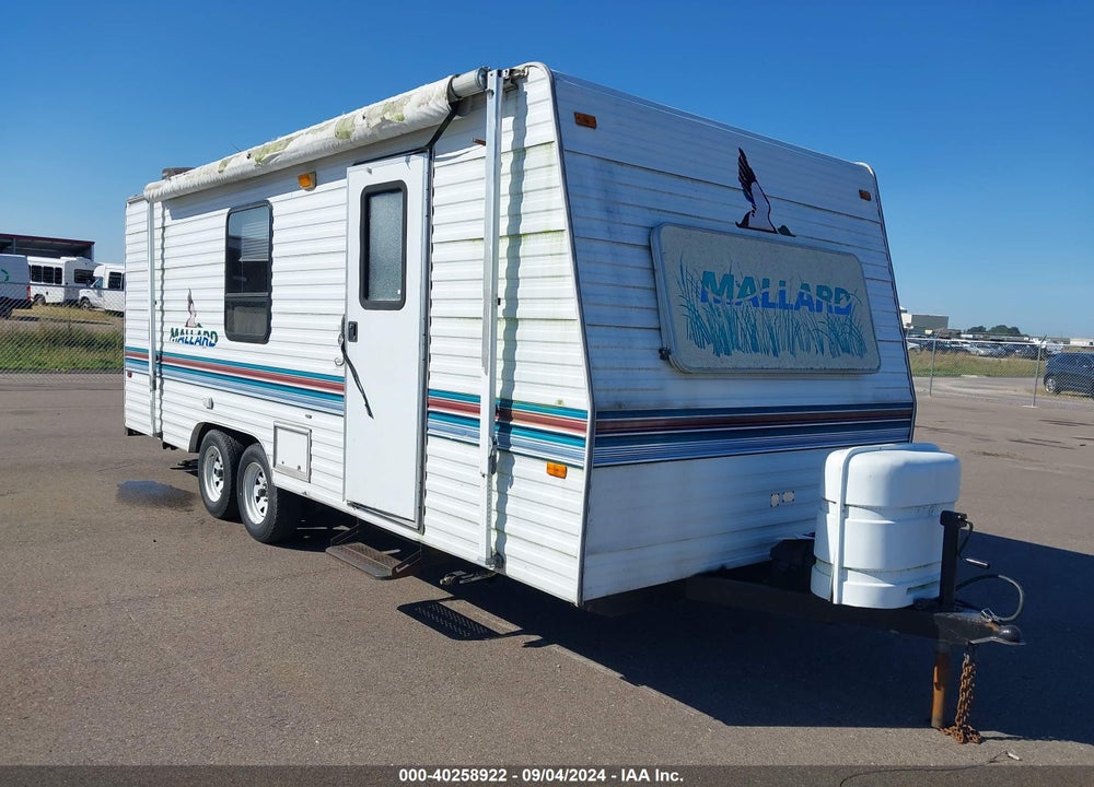 1995 MALLARD 23P, TRAVEL TRAILER, 23FT, NO SLIDEOUTS WH VIN: 1EF1P232XS2941565