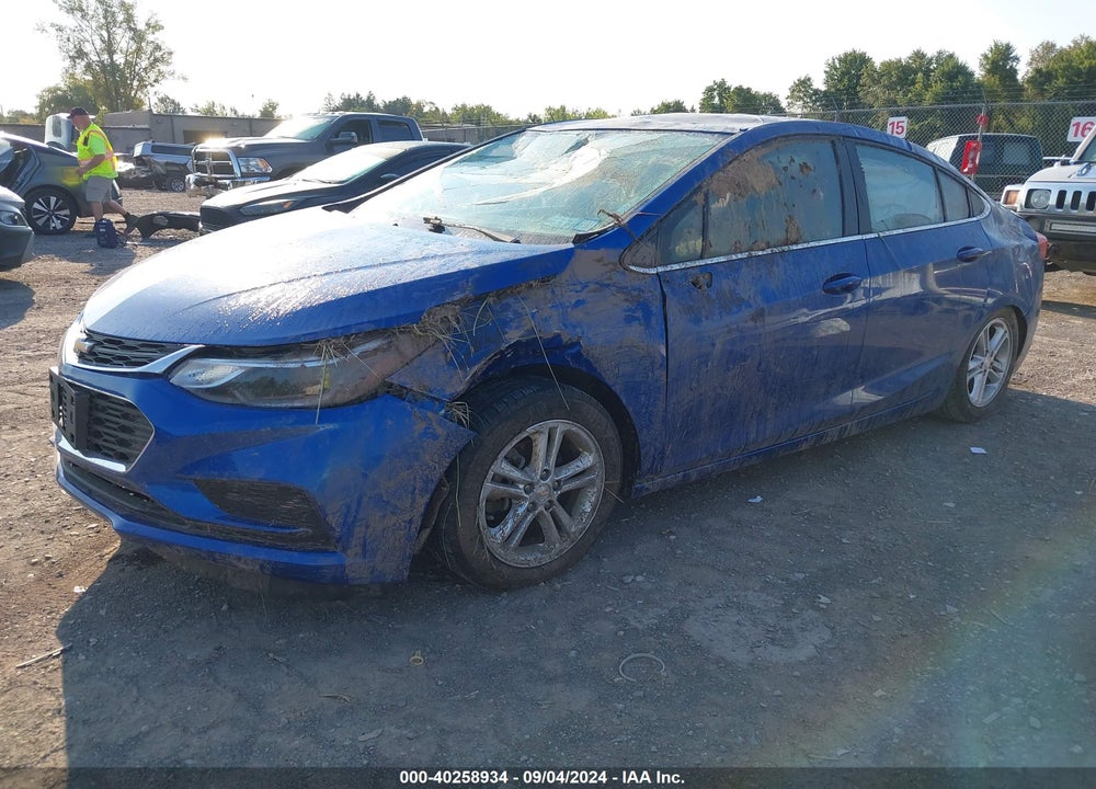 2018 CHEVROLET CRUZE LT AUTO VIN: 1G1BE5SM7J7210345