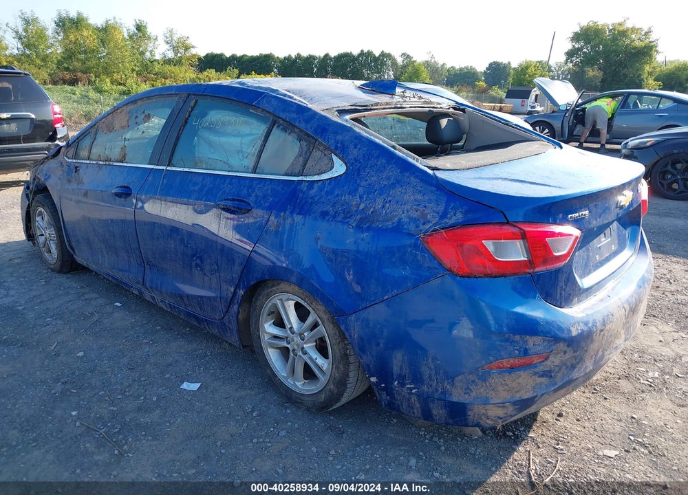 2018 CHEVROLET CRUZE LT AUTO VIN: 1G1BE5SM7J7210345