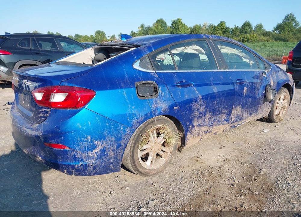 2018 CHEVROLET CRUZE LT AUTO VIN: 1G1BE5SM7J7210345