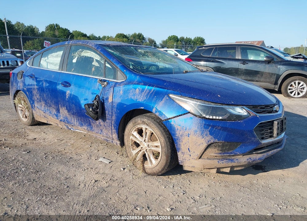 2018 CHEVROLET CRUZE LT AUTO VIN: 1G1BE5SM7J7210345