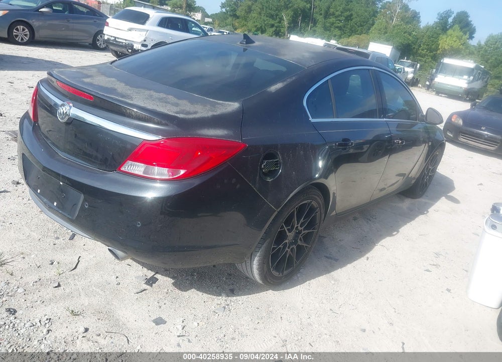 2011 BUICK REGAL CXL VIN: W04GR5EC7B1782221
