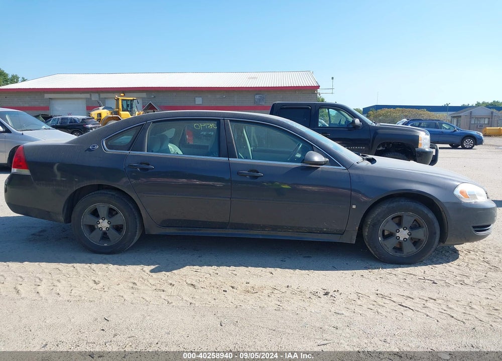 2009 CHEVROLET IMPALA LT VIN: 2G1WT57K191193601