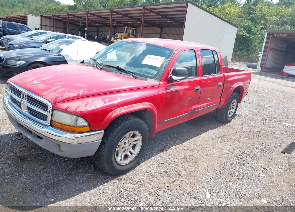 2004 DODGE DAKOTA SLT VIN: 1D7HL48K84S599270