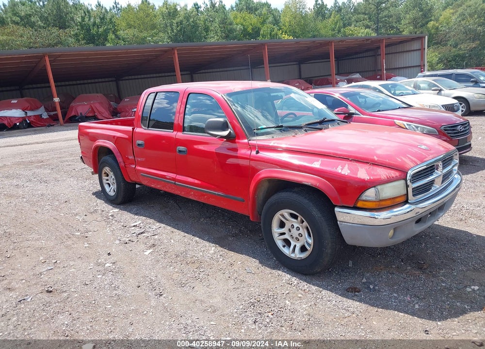 2004 DODGE DAKOTA SLT VIN: 1D7HL48K84S599270