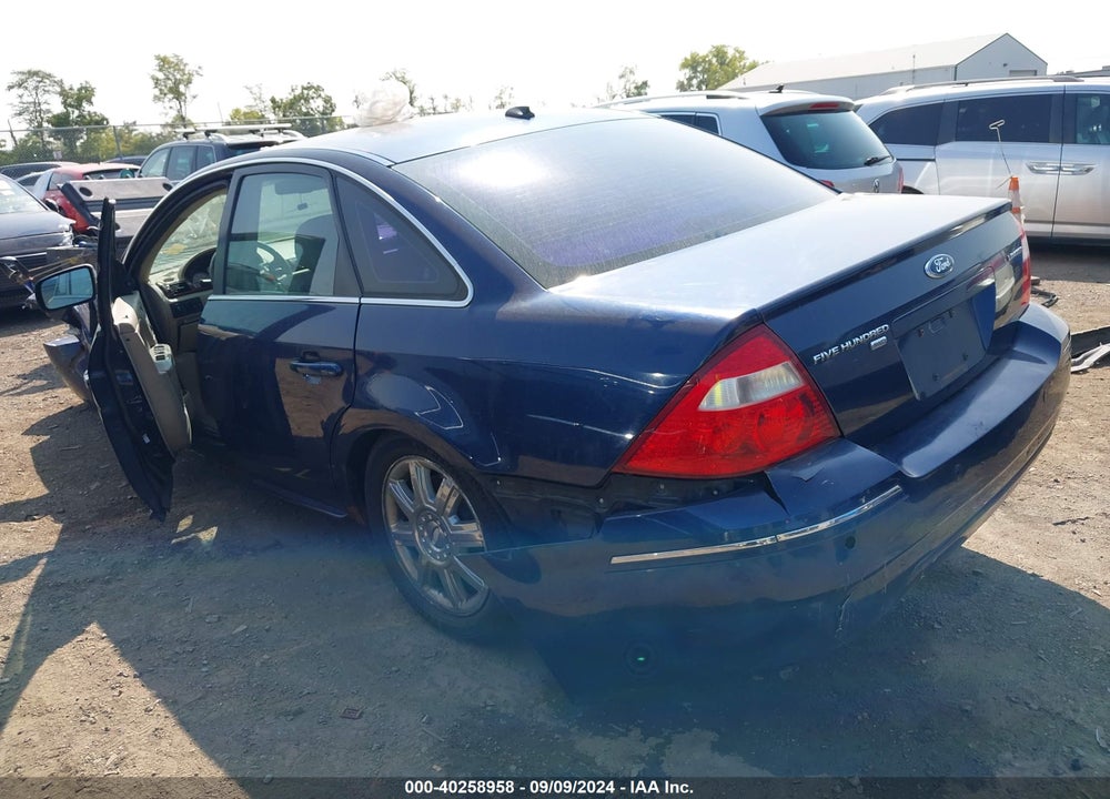 2007 FORD FIVE HUNDRED LIMITED VIN: 1FAHP28137G134760