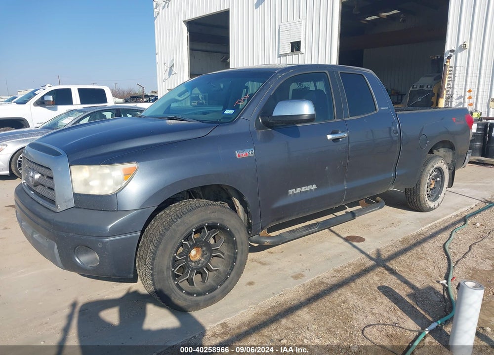 2008 TOYOTA TUNDRA LIMITED 5.7L V8 VIN: 5TFRV58188X057827