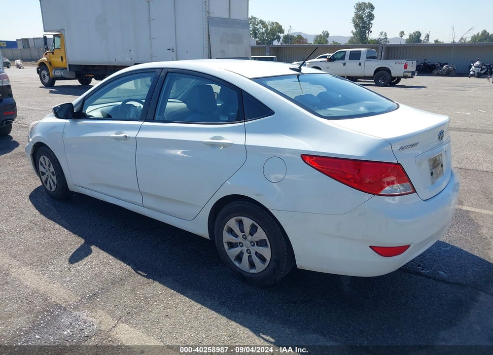 2015 HYUNDAI ACCENT GLS VIN: KMHCT4AE6FU791881