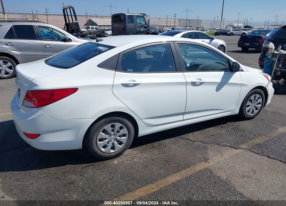 2015 HYUNDAI ACCENT GLS VIN: KMHCT4AE6FU791881