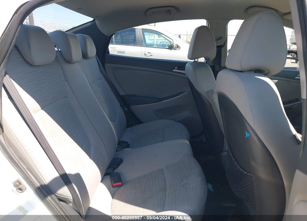 2015 HYUNDAI ACCENT GLS VIN: KMHCT4AE6FU791881