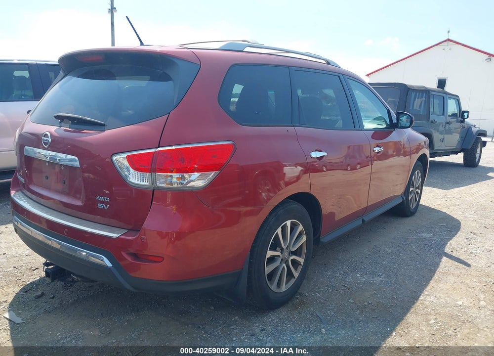 2015 NISSAN PATHFINDER SV VIN: 5N1AR2MM0FC652185